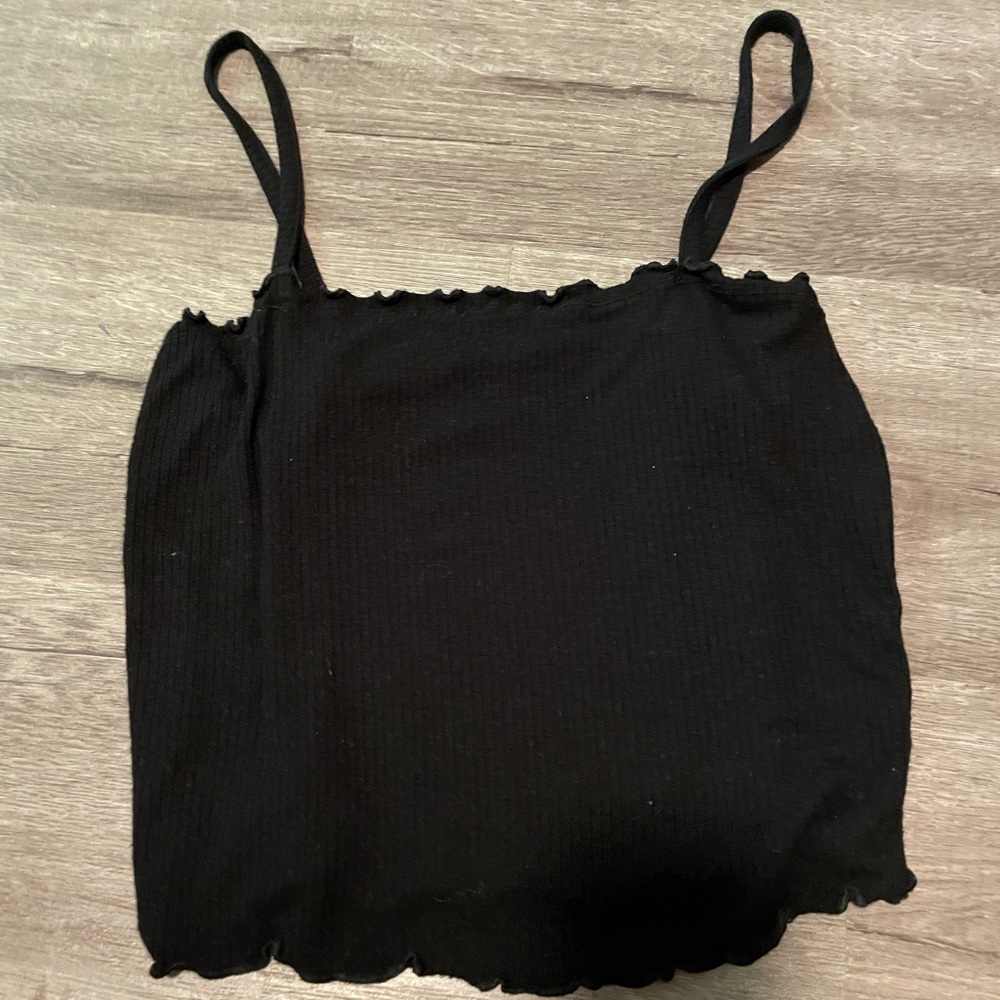 Black Crop Top
